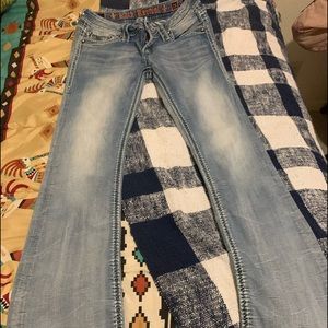 Rock revival jeans size 28 used